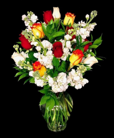 Magic Red & Yellow Roses
