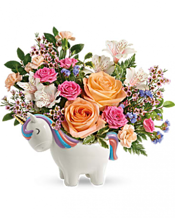 Magical Garden Unicorn centerpiece collectable