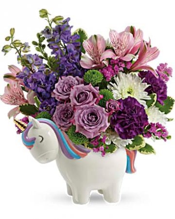 Magical Mood Unicorn Flower Arrangement