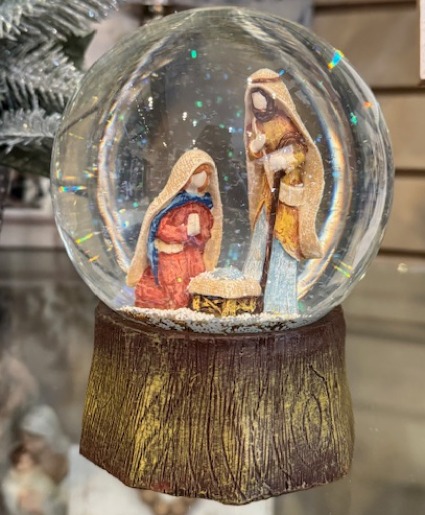 Magical Nativity Snow Globe Gift