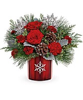 Magical Snowflake - 605 Christmas arrangement 