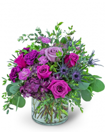 Magnificent Magenta Flower Arrangement
