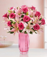 Magnificent Pink Rose & Lily Bouquet 