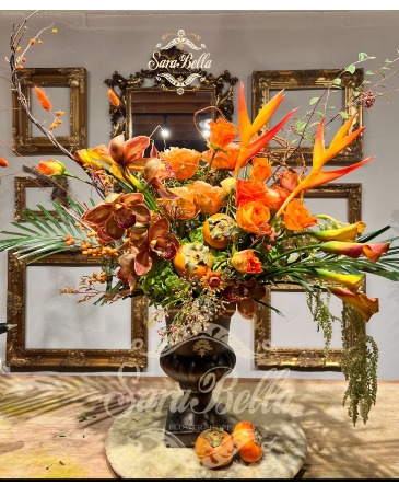Magnifique! Elegant French style vase in Orinda, CA | SaraBella flower shoppe