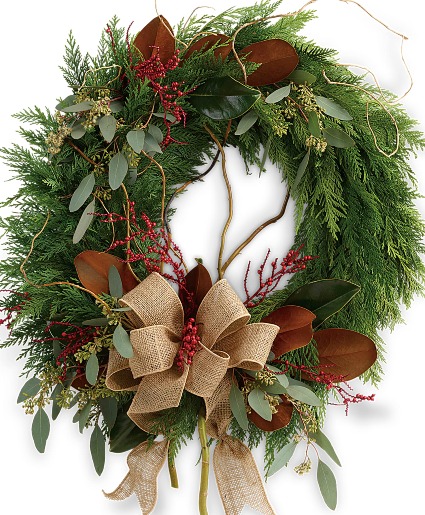 Magnolia Holiday Wreath 