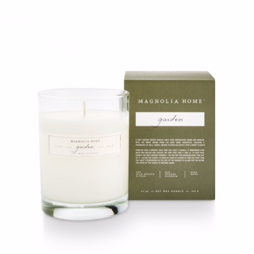 Magnolia Home by Joanna Gaines Garden Boxed Glass Candle