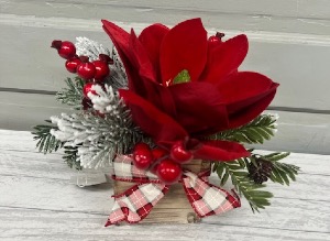 Magnolia in Wood Box  