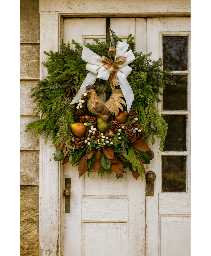 Magnolia Manor Holiday Wreath Holiday Wreath