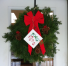 Maine Balsam Fir,Cedar and Pine Wreath Holiday Decoration