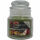 Mainstays Harvest Leaves Candle 3oz Jar of the Most popular Scent