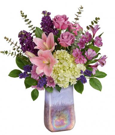 Majestic Lavender Vase
