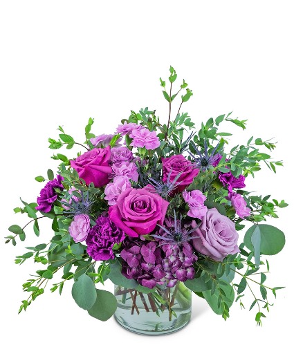 Majestic Magenta Flower Arrangement