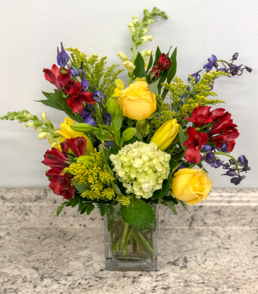 Majestic Sunrise Fresh Arrangement in Saint Simons Island, GA | A COURTYARD FLORIST