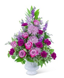 Majestic Urn Sympathy Arrangement