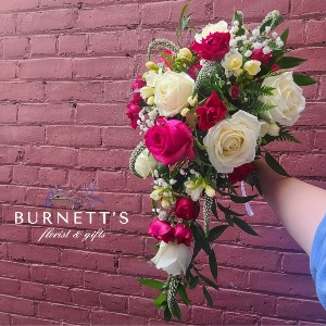 Majesty Cascade Bridal Bouquet