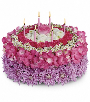 Make a Wish! Birthday cake bouquet 