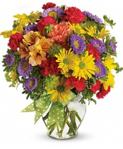 Make a Wish Fresh Floral Vase