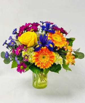 Make Her Day Bouquet Vased Arrangement
