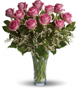 Make Me Blush Dz Pink Roses  T4-1A