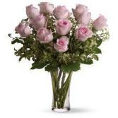 Make me blush vase arrangement