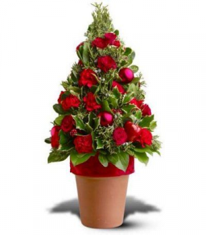 Make Me Smile Potted Flower Tree