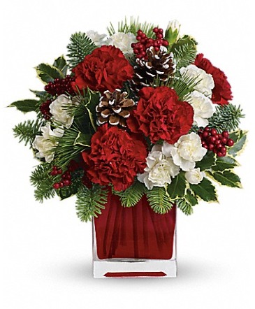 Make Merry Bouquet in Fort Worth, TX | DARLA'S FLORIST