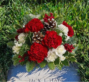 Make Merry  Gravesite Arrangement 