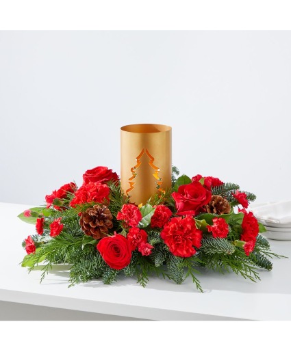 Making Memories Centerpiece Christmas Arrangement