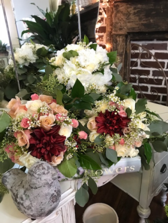 Mallory bridesmaid Bouquets Wedding