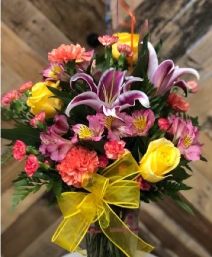 Mama Mia Bouquet Fresh Vase