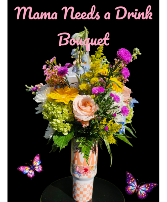 Mama Needs a Drink Arrangement  in Vernon, New Jersey | HIGHLAND FLOWERS