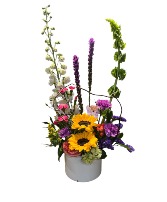 Mama's Garden Glass cylinder