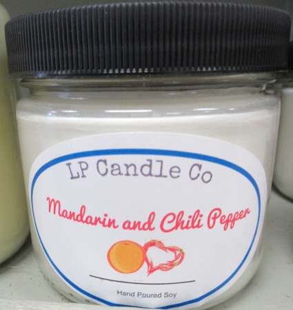 Mandarin and Chili Pepper Candle