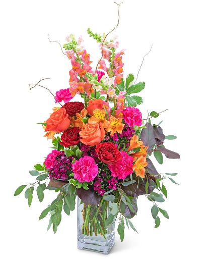 Mango Showstopper Flower Arrangement