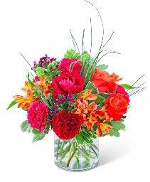 Mango Tango Flower Arrangement