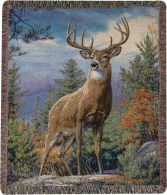 Manual 50x60-inch Tapestry Throw - Standing Proud