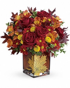 MAPLE LEAF Bouquet of Flowers in Riverside, CA | Willow Branch Florist of Riverside MAPLE LEAF Bouquet of Flowers in Riverside, CA | Willow Branch Florist of Riverside