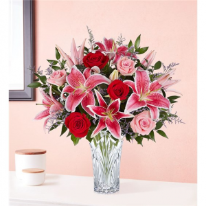 Marquis By Waterford® Blushing Rose & Lily Bouquet 