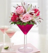 Martini Bouquet™ Cosmo by 1800 Flowers