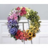 MARVELOUS BEAUTY  Wreath Standing Spray