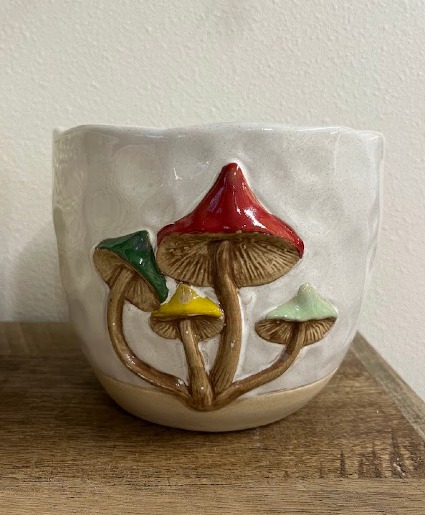 Marvelous Mushroom planter