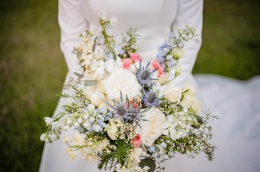 Mary Ann's bouquet wedding bouquet in Jasper, AL | The Rustic Rose Flowers and Gifts