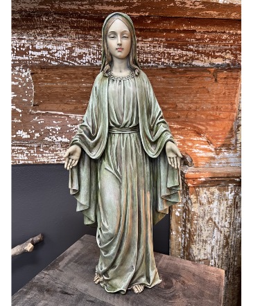Mary Statue  in Eunice, LA | PETALS & POTS, LLC