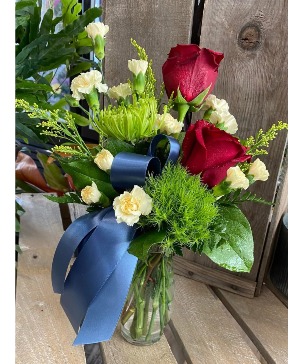 Masculine Blooms  Floral Arrangement