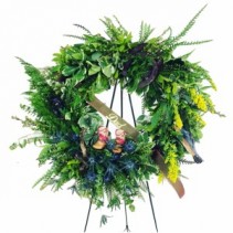 Masculine Wreath 3C Floral Collection 
