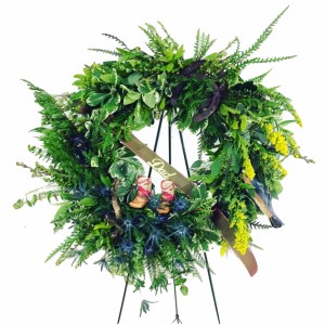 Masculine Wreath 3C Floral Collection
