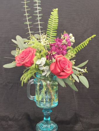 Mason Jar Floral Valentines In Wheatland Wy Simply Creative Flowers Fashion Gifts