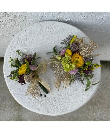 Matching Corsage & Boutonniere Designer's Choice Corsage & Boutonniere