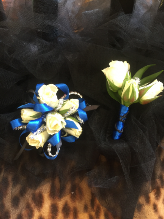 Matching Pair Corsage and Bout