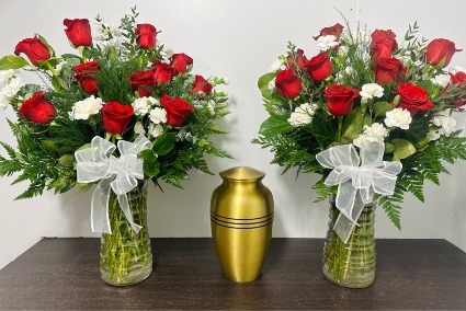 Matching Sympathy Vases 